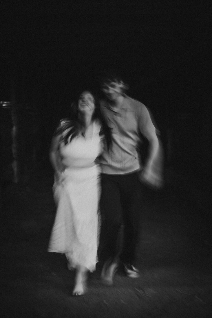 Motion blur first dance